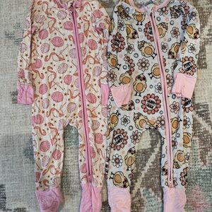 In My Jammers Bamboo onesies, set of 2, 18-24 months